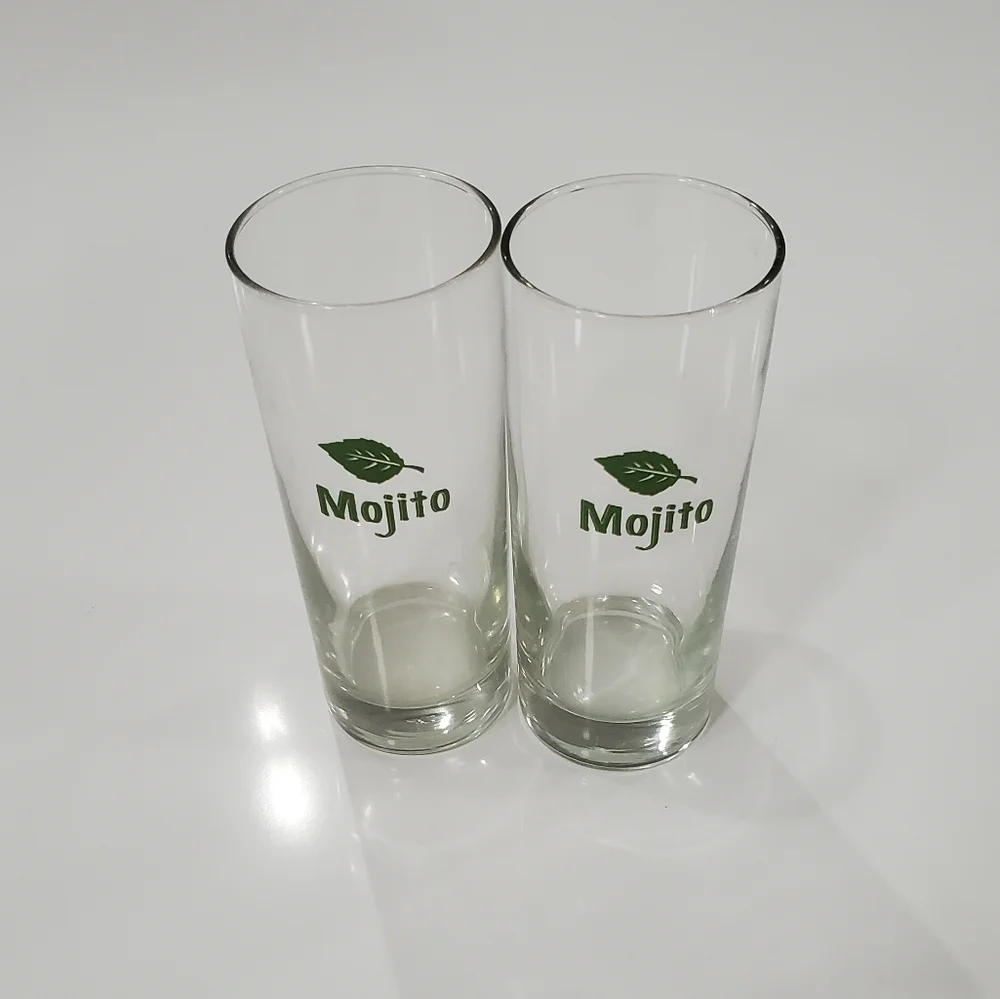 Libbey Mojito Mid-Century Modern Set Of 2 Hihhball Glasses